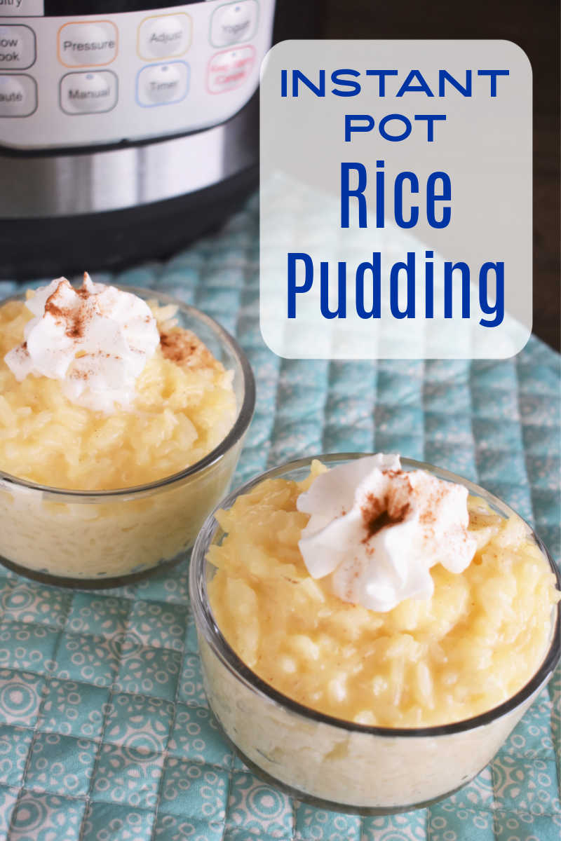 Instant rice discount pudding without eggs