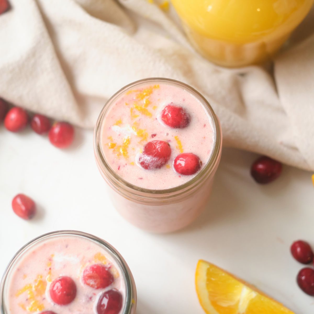 fall fruit smoothies