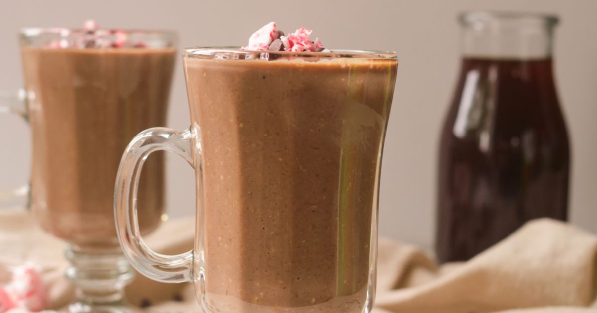 warm mocha smoothies with protein