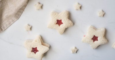 cutout star sandwich