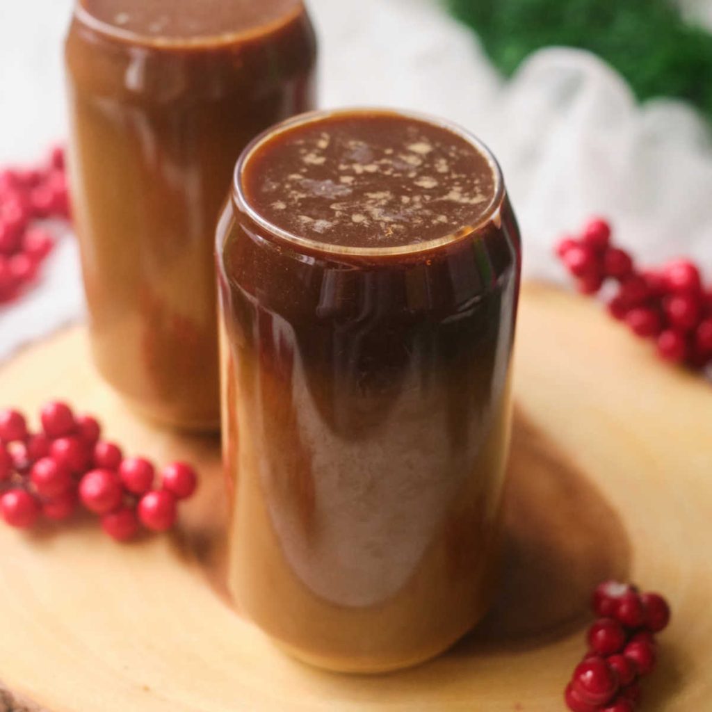 Eggnog Iced Coffee Recipe with Eggnog Ice Cubes Mama Likes To Cook