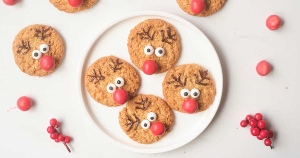 How to Decorate Reindeer Cookies for Christmas - Mama Likes To Cook