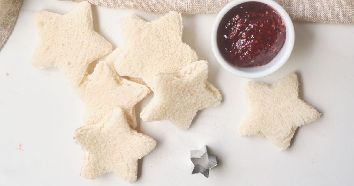 star shaped bread