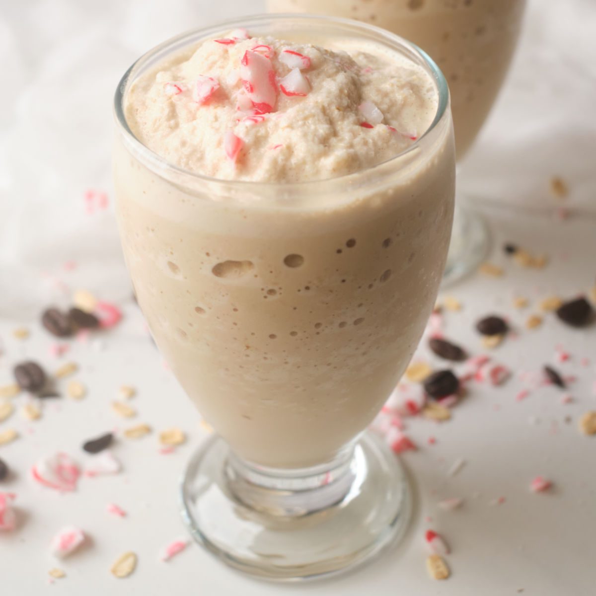 candy cane mocha smoothie