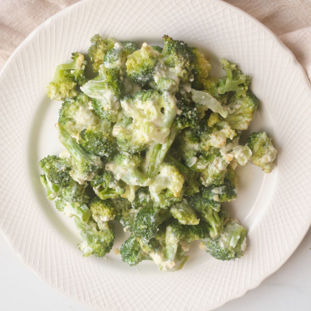 creamy laughing cow broccoli
