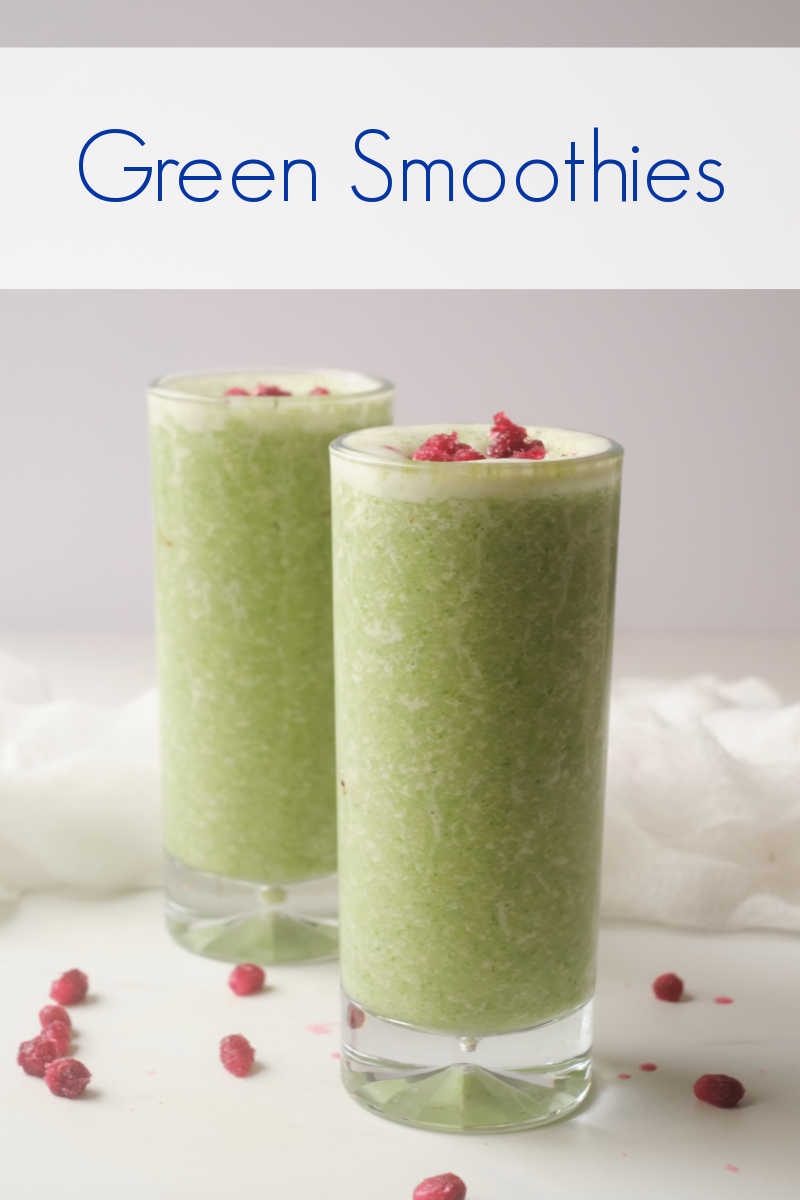 Green Veggie Smoothie Recipe with Broccoli - Mama Likes To Cook