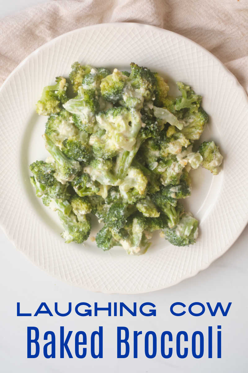 Bake this Laughing Cow broccoli recipe, when you want an easy creamy vegetable side dish for the whole family to enjoy.