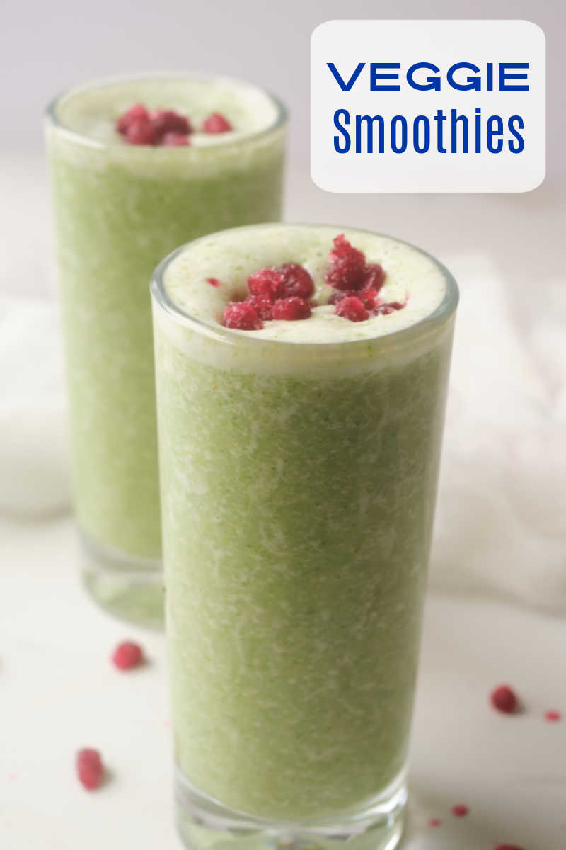 A green veggie smoothie is a delicious way to sneak some broccoli and extra veggies into your diet, so enjoy one for breakfast, lunch or a snack. 