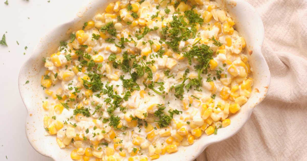 cream cheese corn casserole