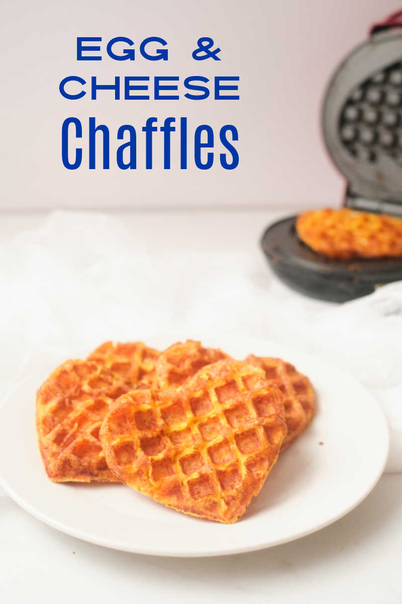 Use my easy cheese waffle recipe, so you can make savory chaffles without flour for a simple breakfast, brunch or snack. 