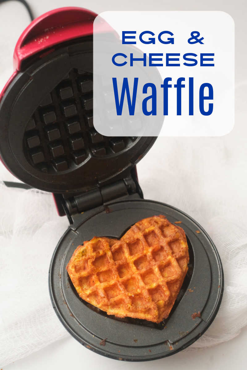 mini waffle maker with chaffle