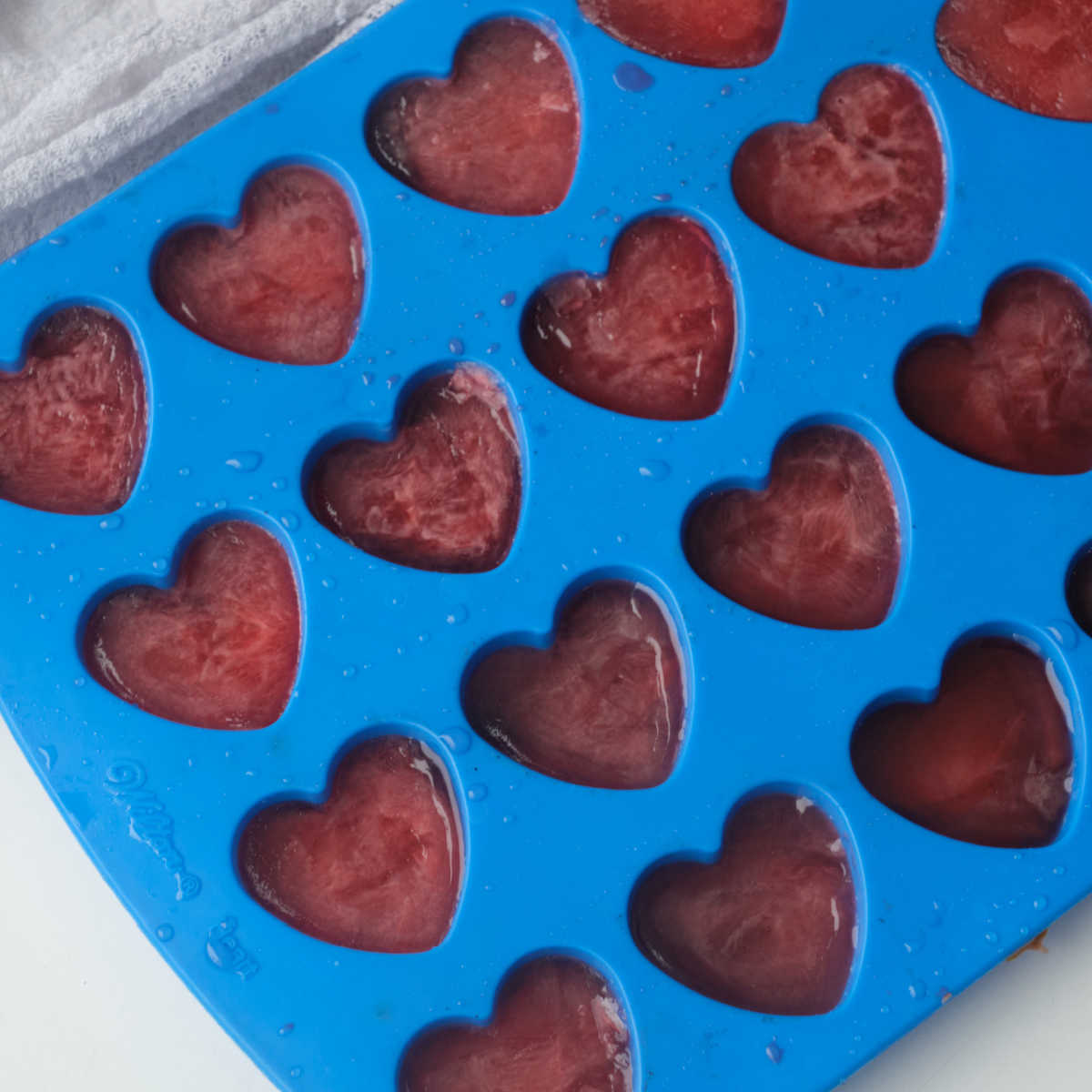 raspberry ice hearts