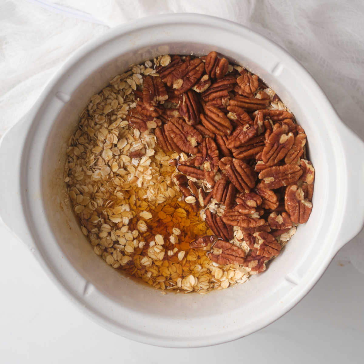ingredients for slow cooker granola