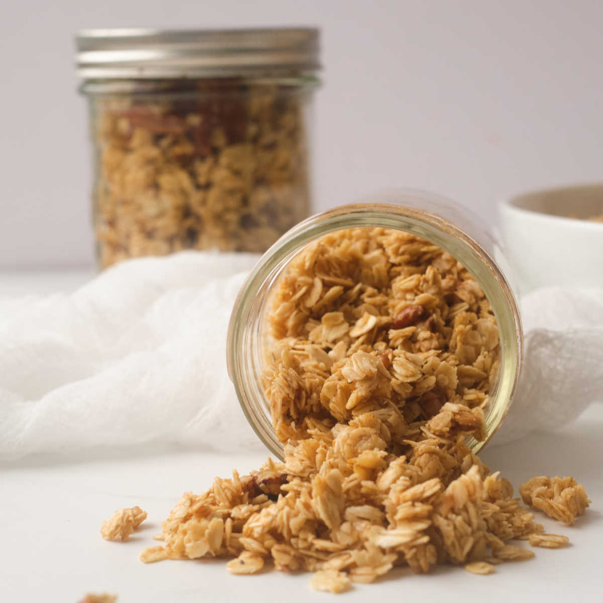 pecan maple granola