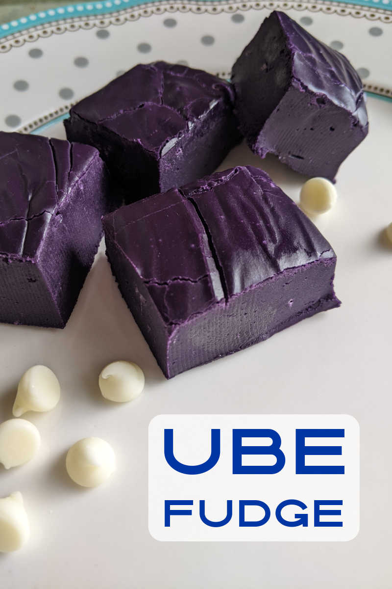 Indulge in this incredibly easy 2-ingredient Ube Fudge recipe when you crave a vibrant and delicious treat! Creamy white chocolate blends with the unique flavor of purple sweet potatoes for a showstopping dessert that's perfect for parties, gifts, or a quick sweet fix.