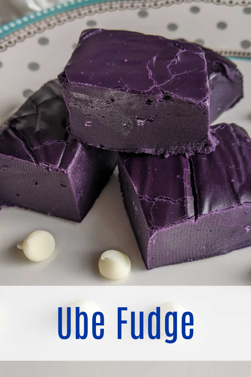 Indulge in this incredibly easy 2-ingredient Ube Fudge recipe when you crave a vibrant and delicious treat! Creamy white chocolate blends with the unique flavor of purple sweet potatoes for a showstopping dessert that's perfect for parties, gifts, or a quick sweet fix.