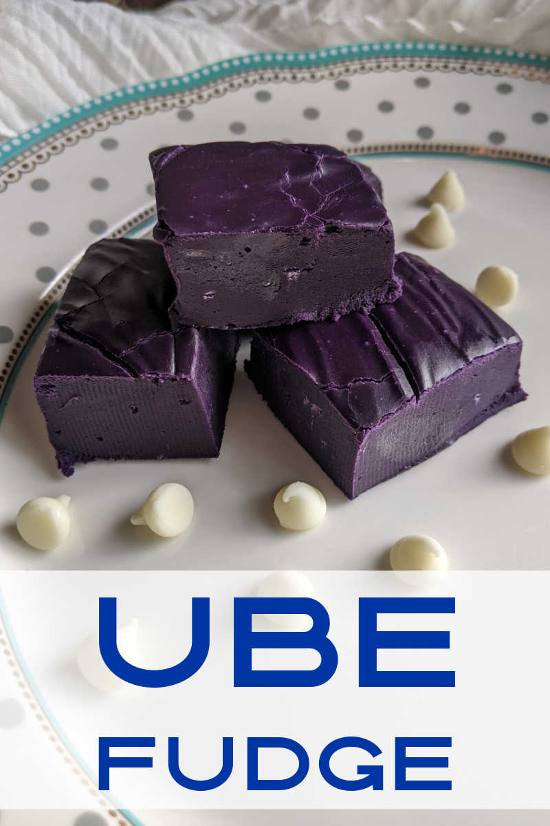 Indulge in this incredibly easy 2-ingredient Ube Fudge recipe when you crave a vibrant and delicious treat! Creamy white chocolate blends with the unique flavor of purple sweet potatoes for a showstopping dessert that's perfect for parties, gifts, or a quick sweet fix.