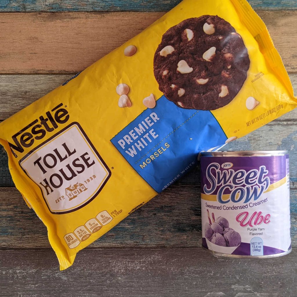 Easy 2 Ingredient Purple Ube Fudge Recipe Mama Likes To Cook