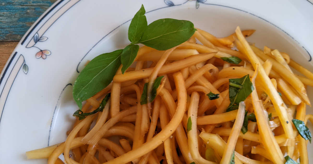 easy vegan green papaya salad