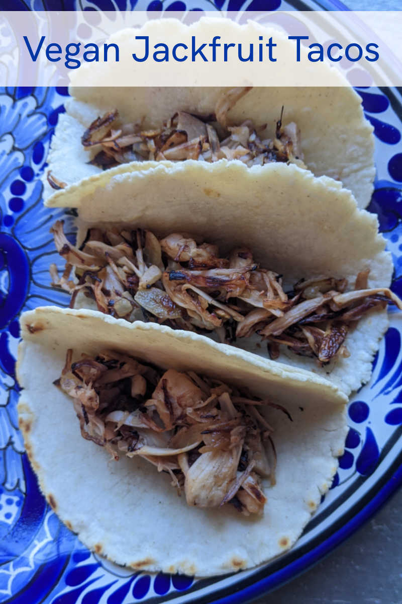 Vegan tacos are absolutely delicious, when you follow my easy jackfruit taco recipe made with either fresh or canned jackfruit. 