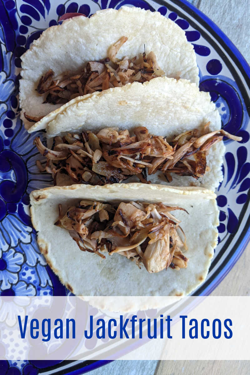 Vegan tacos are absolutely delicious, when you follow my easy jackfruit taco recipe made with either fresh or canned jackfruit. 