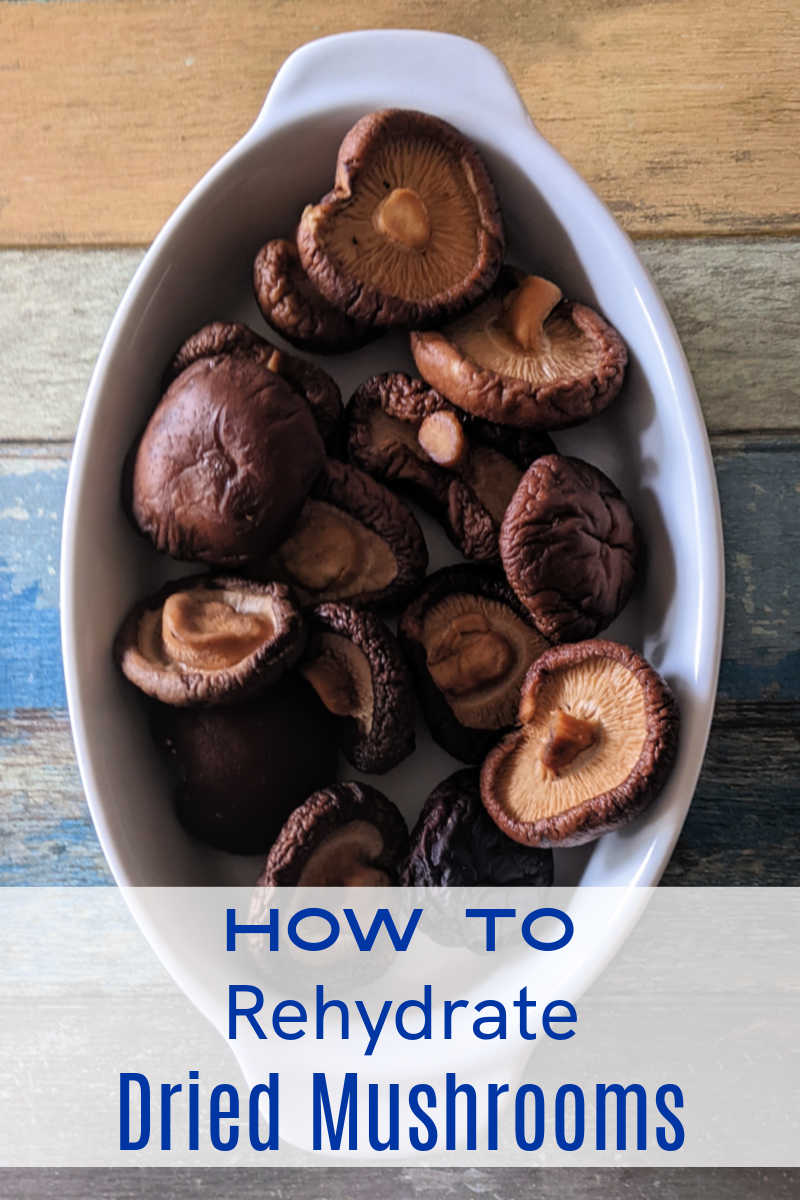 Learn how to rehydrate dried mushrooms, so you can make good use of this delicious pantry staple with umami flavor. 