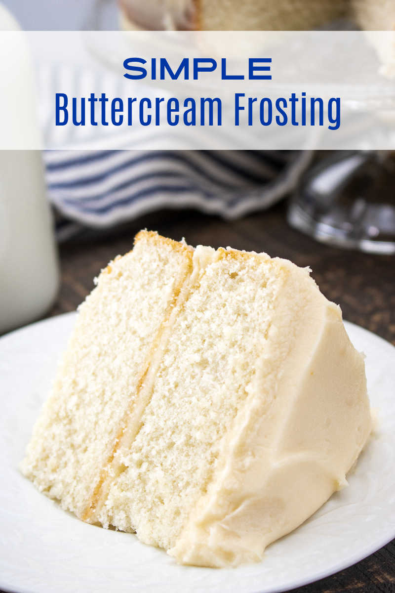 Make this simple buttercream with real vanilla , when you want delicious frosting that is a step above store bought.