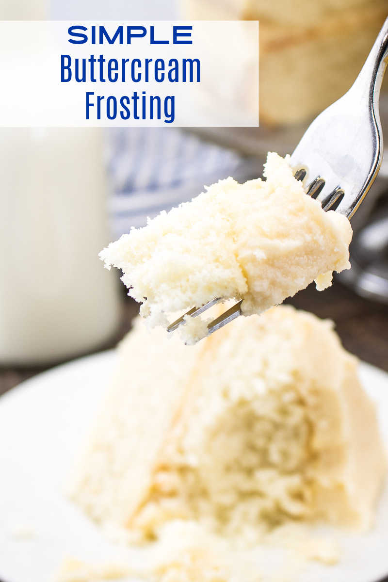 Make this simple buttercream with real vanilla , when you want delicious frosting that is a step above store bought.