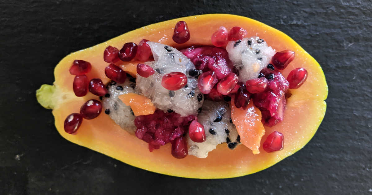 feature exotic fruit salad