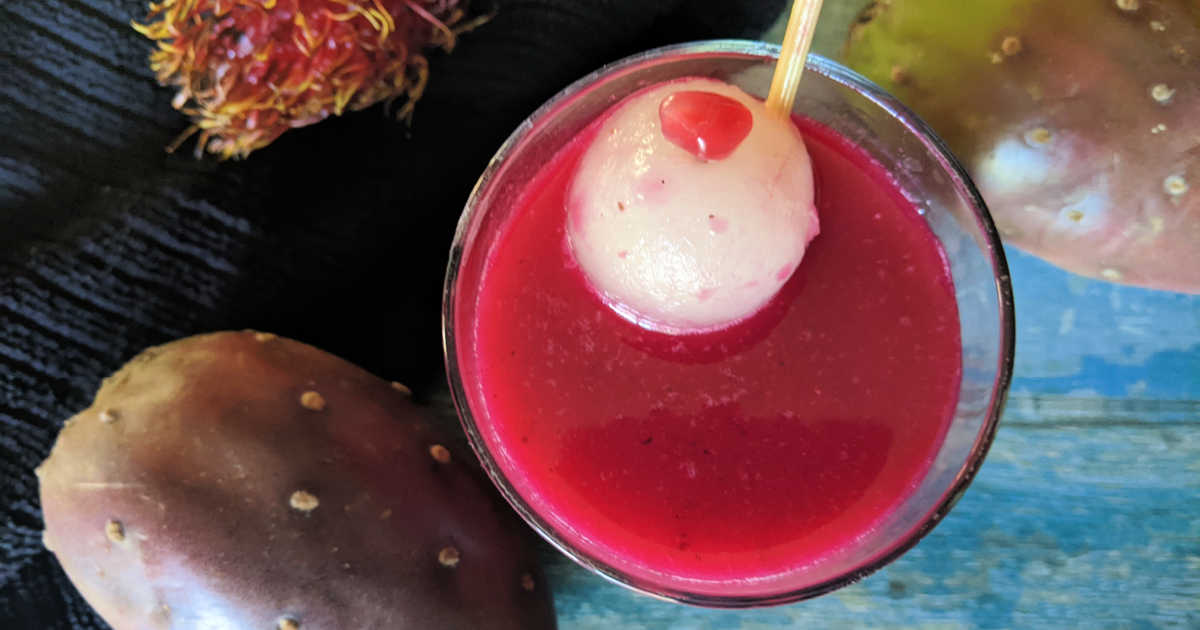 halloween eyeball drink