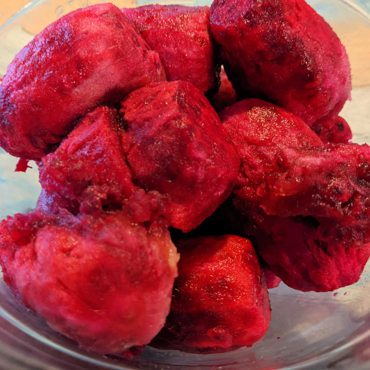 peeled prickly pear fruit