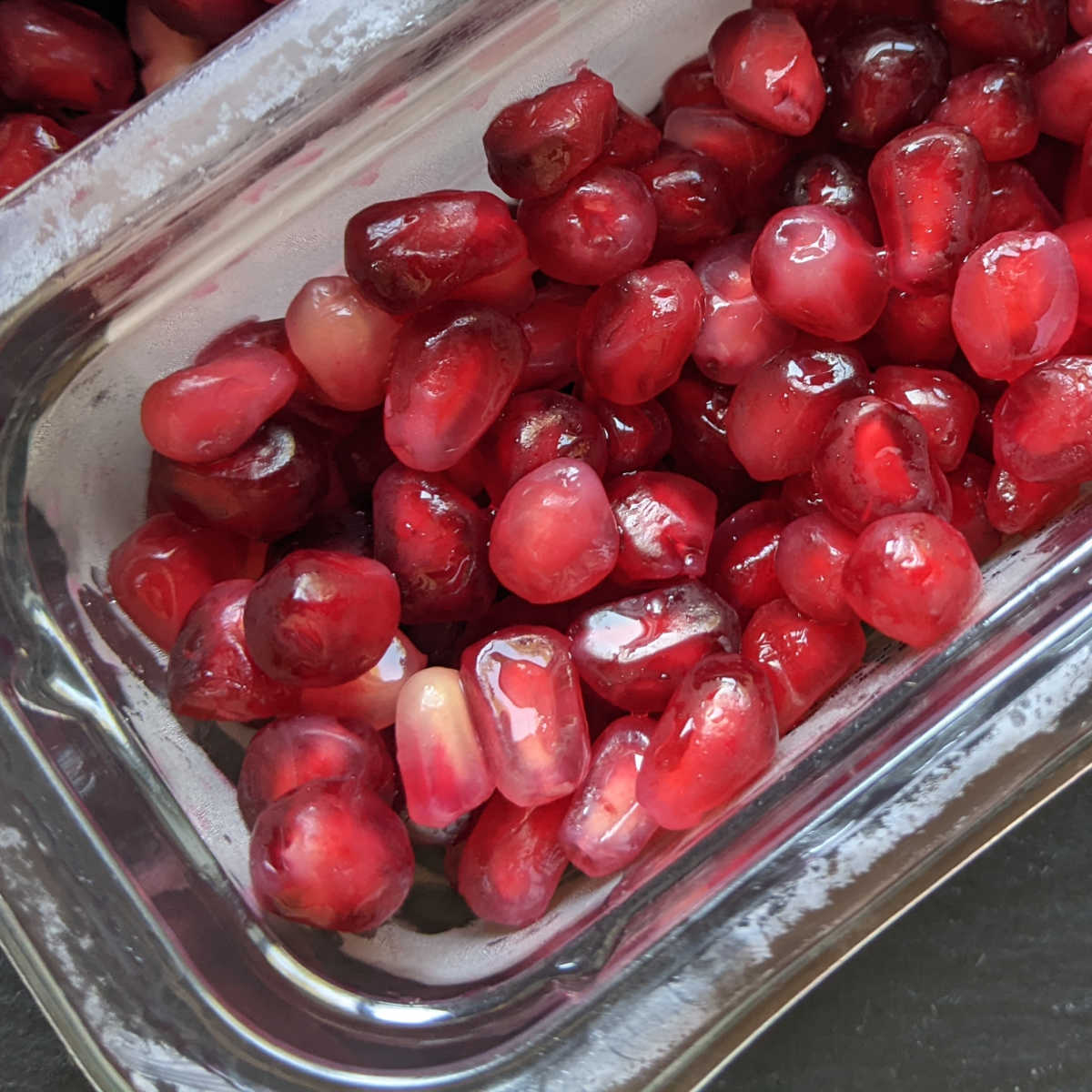 prepackaged pomegranate arils