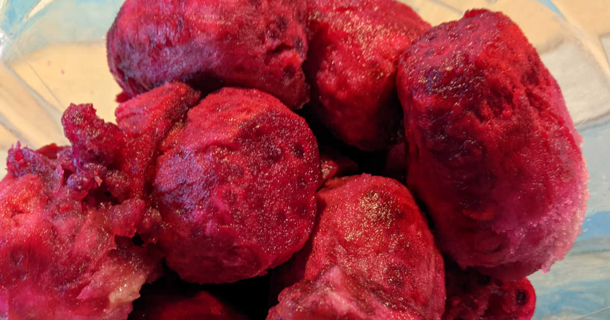 prickly pear fruit peeled