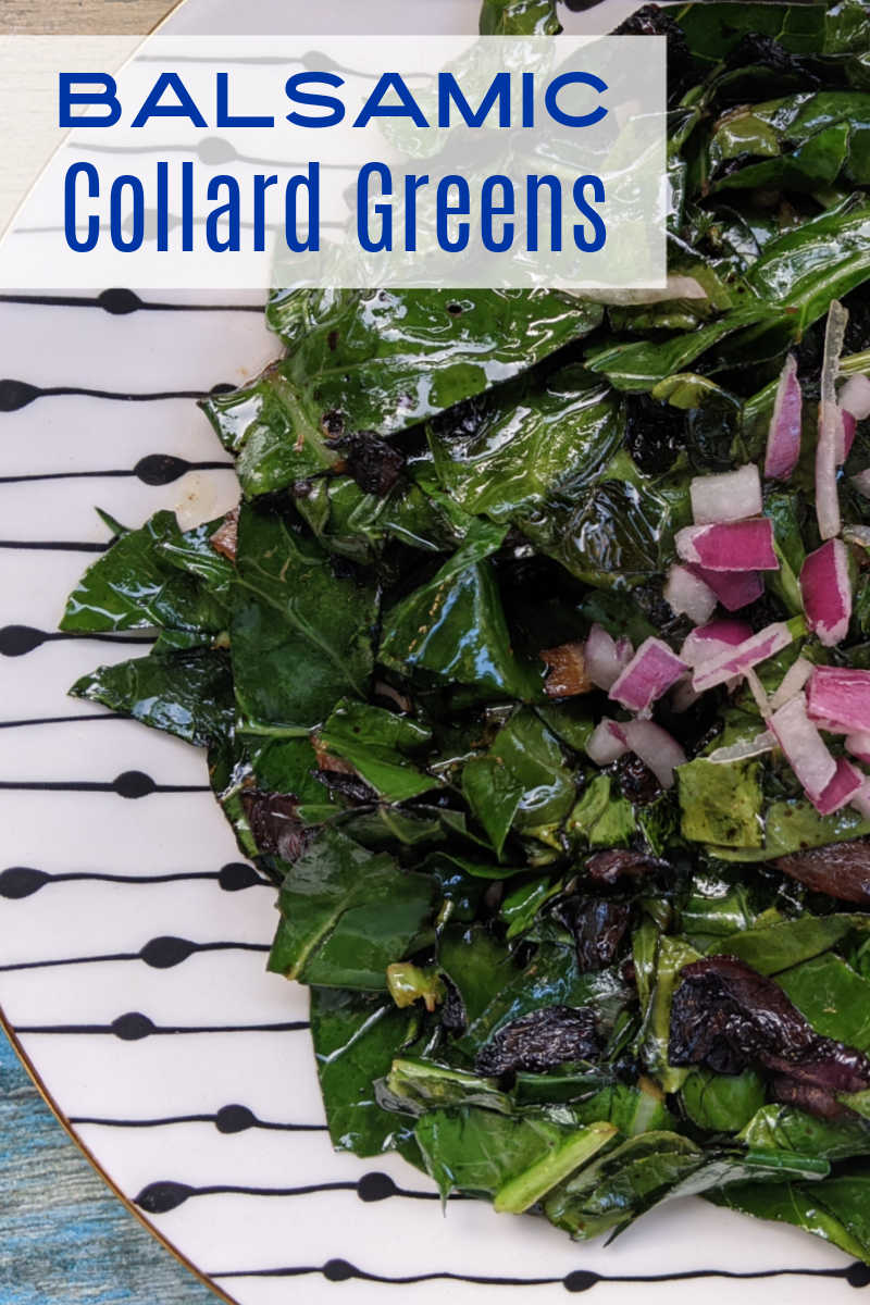 Balsamic collard greens are quick and easy to make, but this simple vegetable side dish is satisfying and full of flavor. 