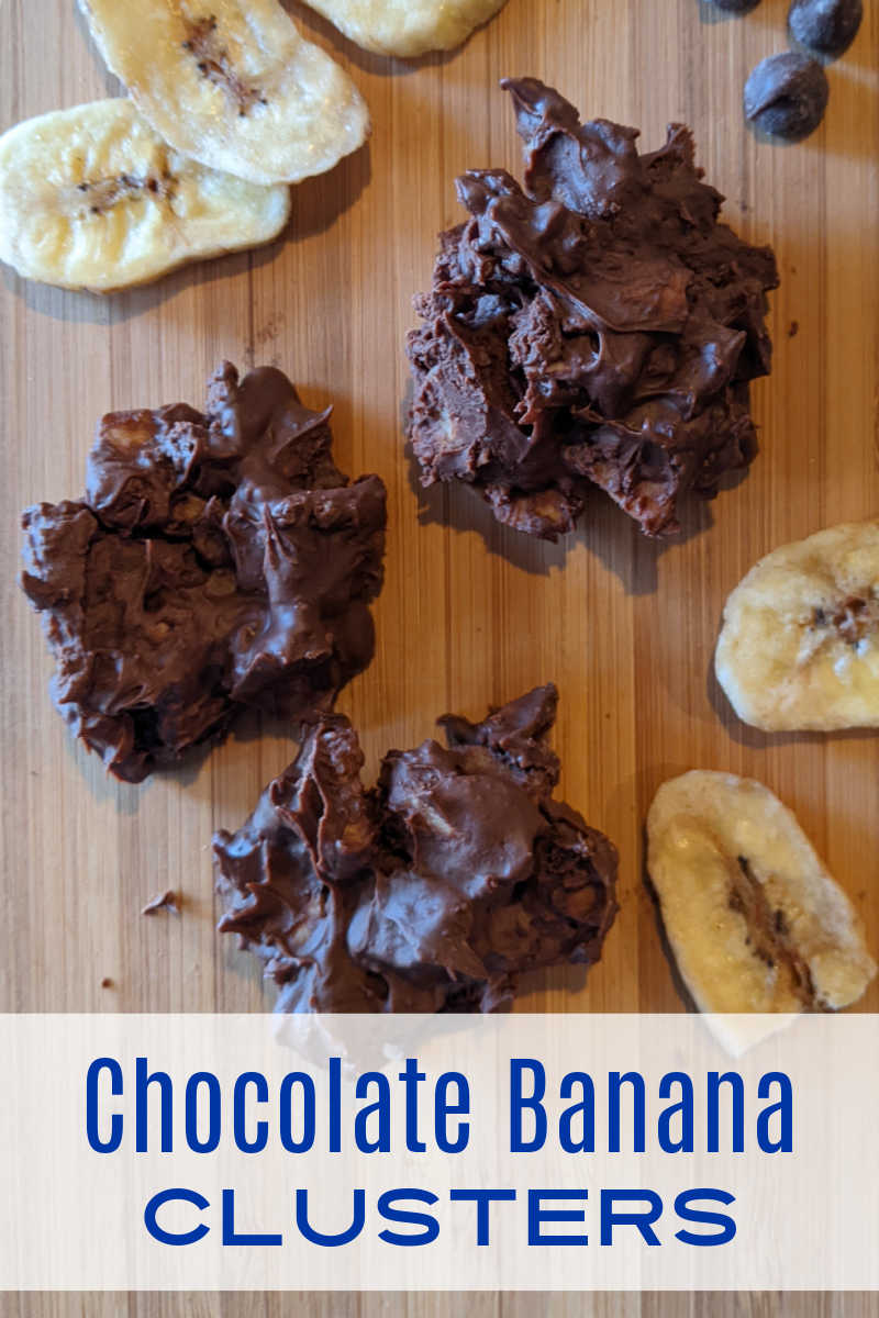 These two flavors were made for each other, so you will love my easy chocolate banana clusters recipe with just two ingredients. 