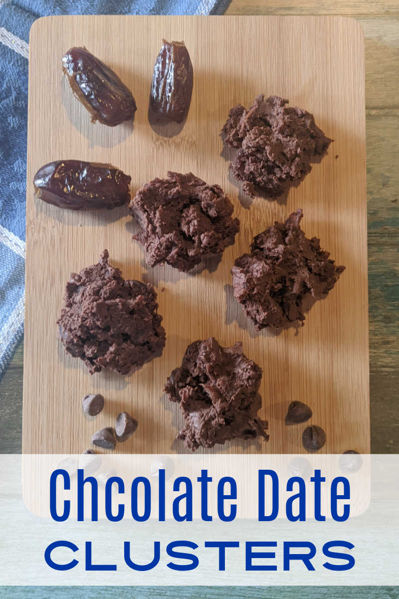 Homemade chocolate date clusters are delicious, and they are easy to make with just two simple ingredients and a microwave oven. 