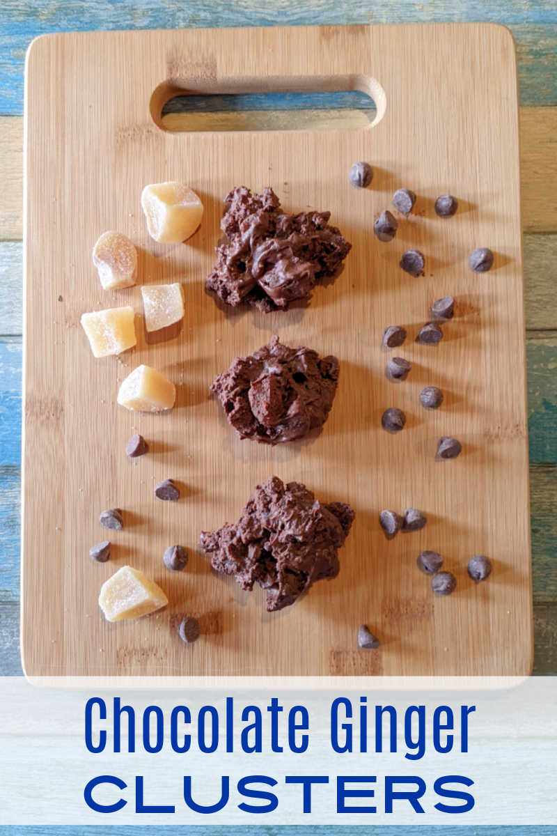 Make homemade chocolate ginger clusters, so you can enjoy an easy sweet and spicy treat with only two ingredients. 