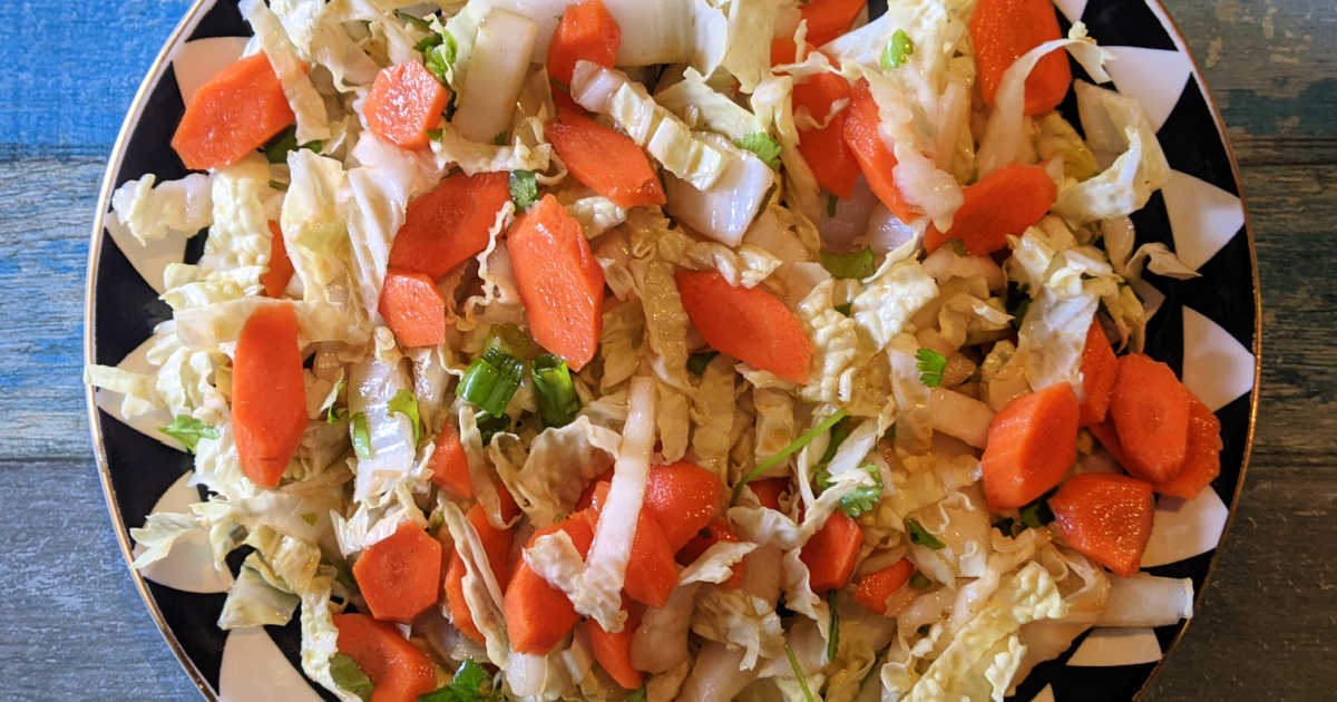 feature napa cabbage salad