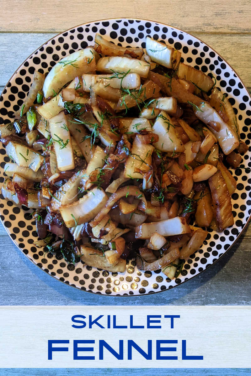 Try this easy skillet fennel recipe for a nutrient rich plant based vegetable side dish that is bursting with fresh flavor. 