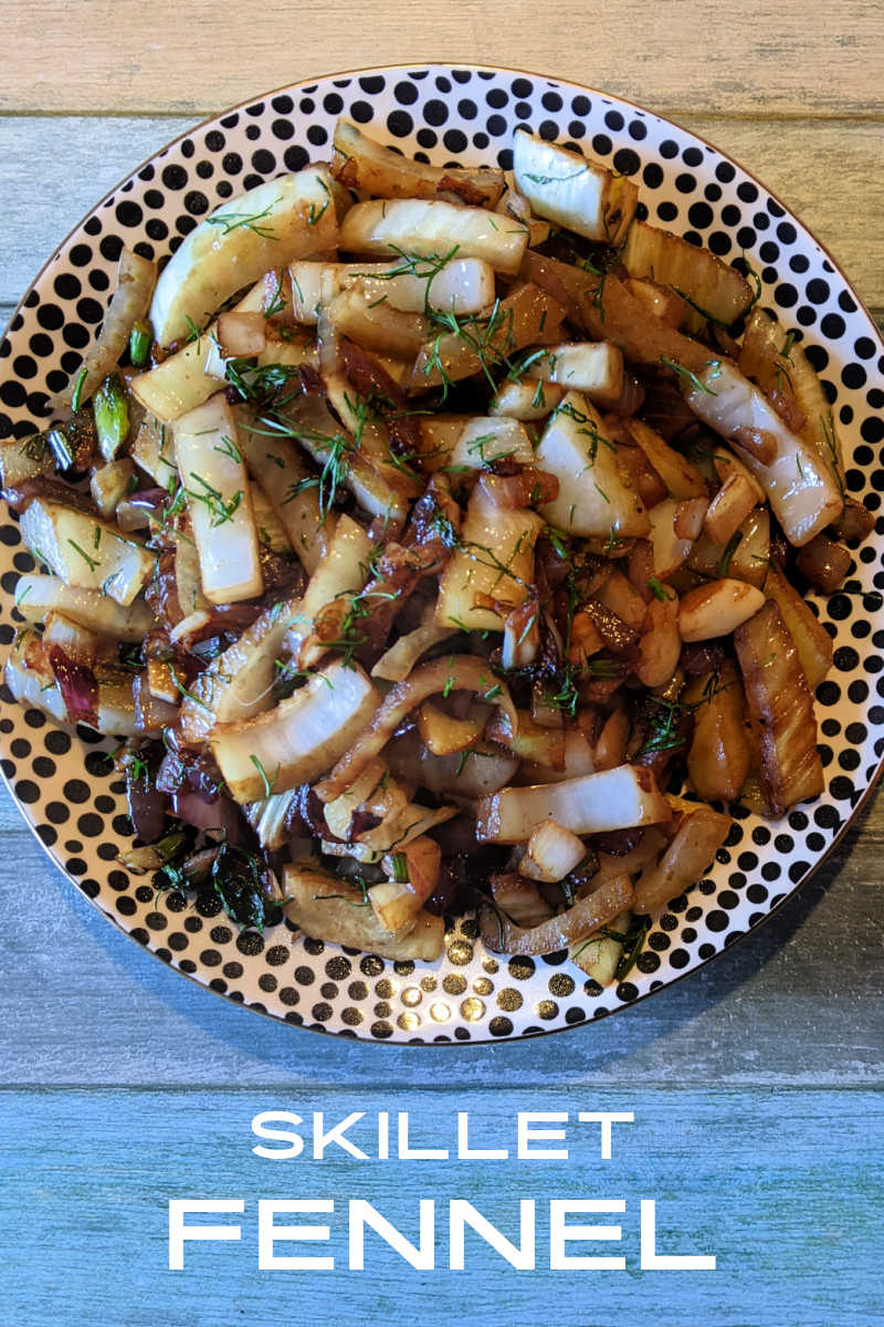 Try this easy skillet fennel recipe for a nutrient rich plant based vegetable side dish that is bursting with fresh flavor. 