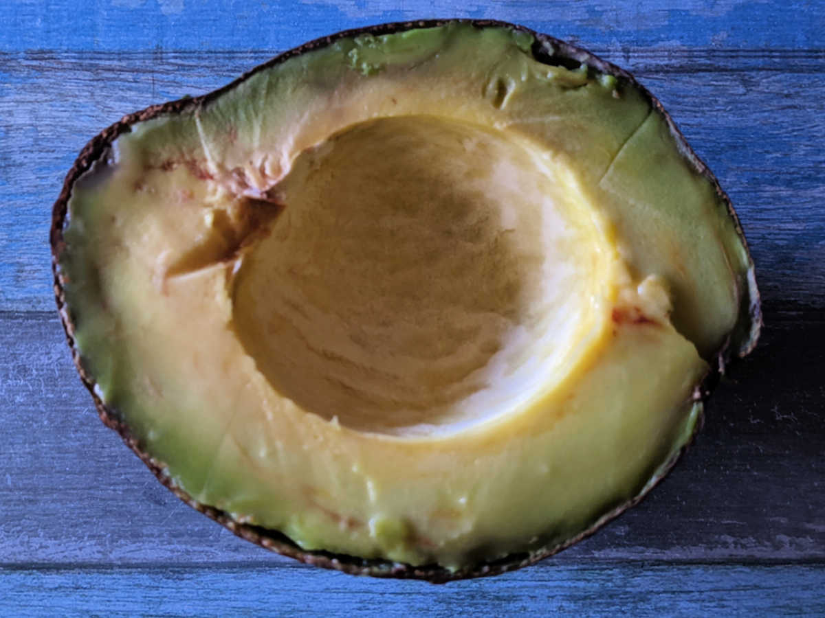 half avocado