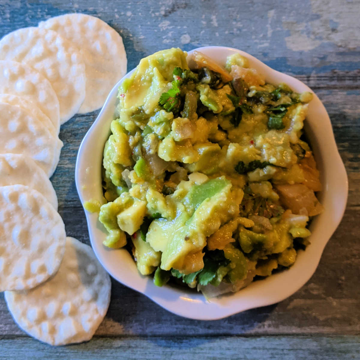 kimchi guacamole