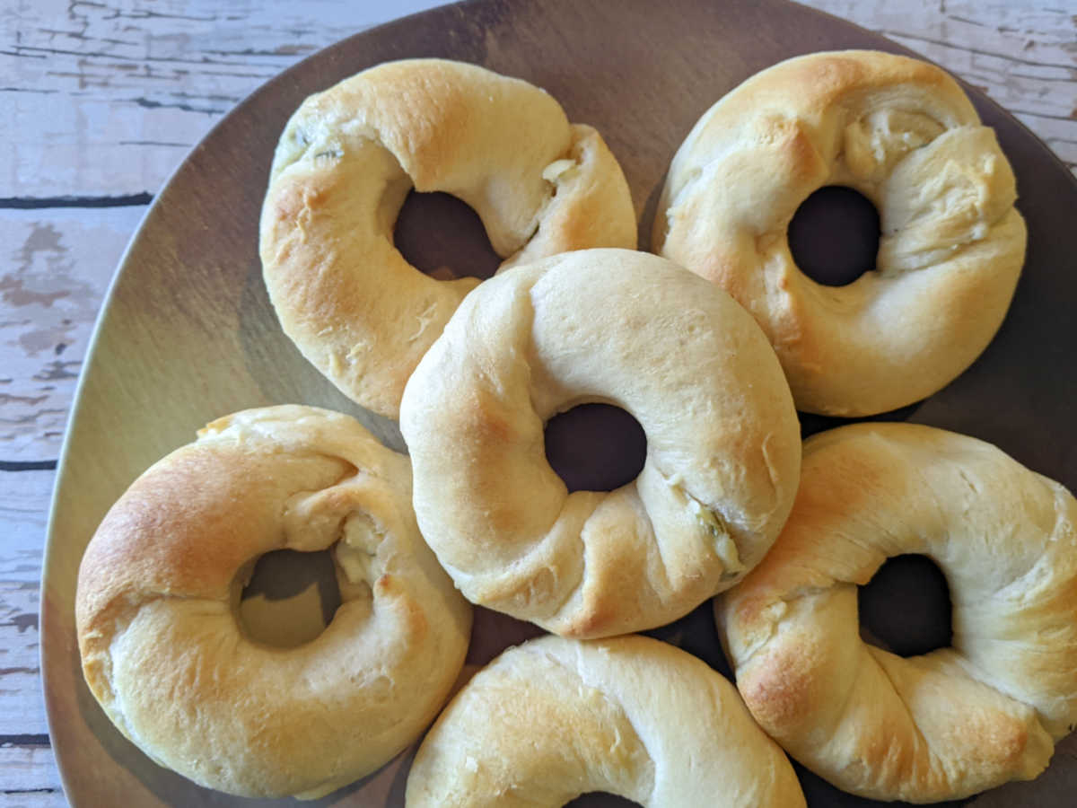 savory stuffed crescent roll donuts