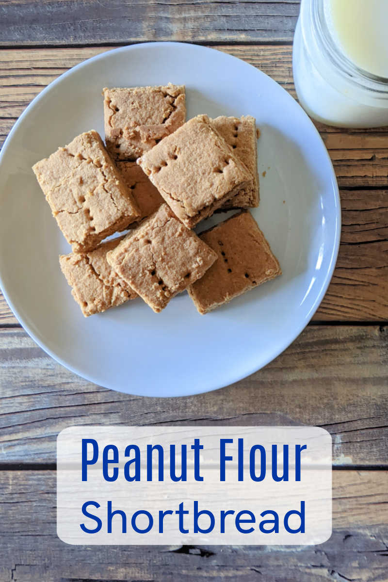 These easy 3-ingredient gluten-free peanut flour shortbread cookies are the perfect treat. They're buttery, crunchy, and delicious, and they're so easy to make!