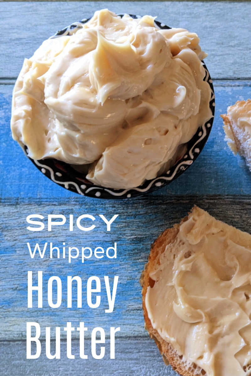 This whipped spicy honey butter recipe is a delicious and versatile spread that is an easy way to add a sweetness and heat to your favorite foods.