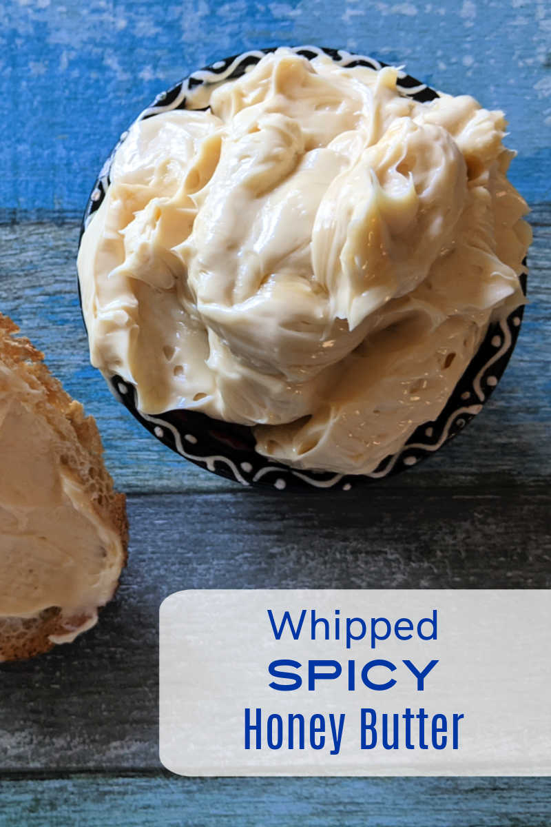 This whipped spicy honey butter recipe is a delicious and versatile spread that is an easy way to add a sweetness and heat to your favorite foods.