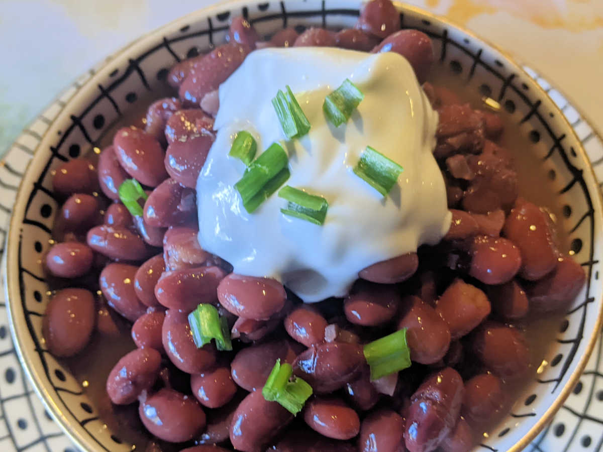 slow cooker red beans