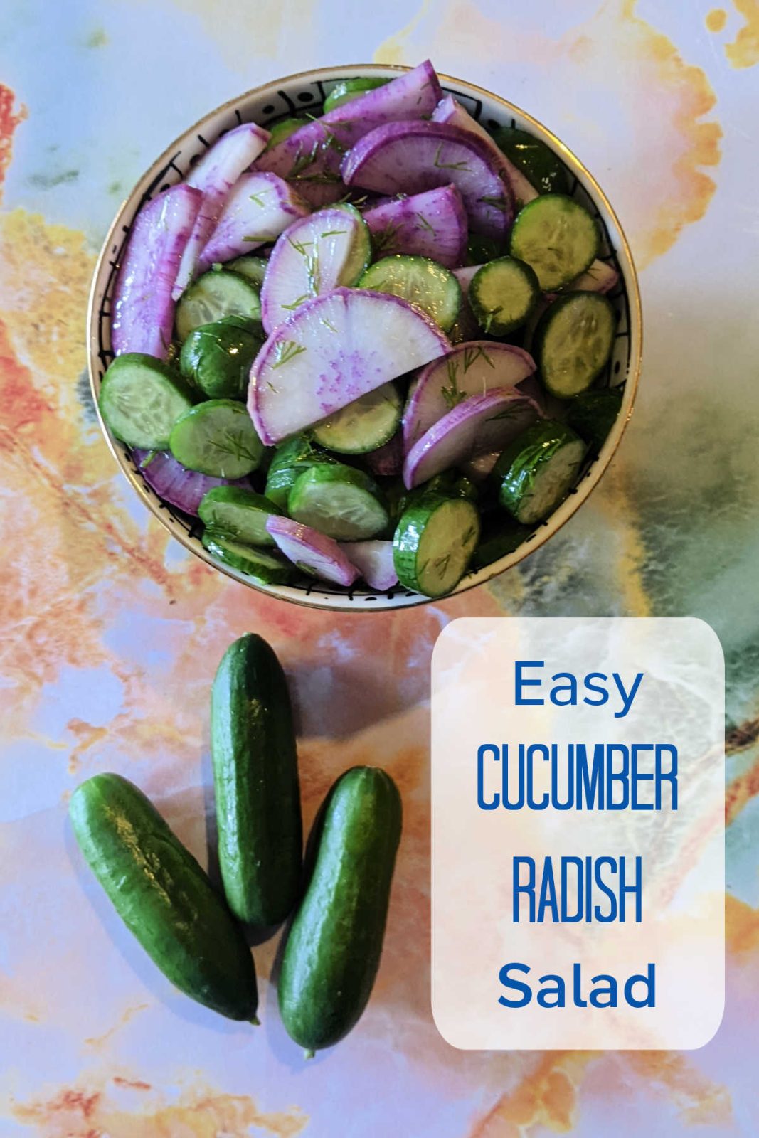 Enjoy this quick and easy recipe for a refreshing cucumber radish salad. Perfect for summer picnics or a light lunch, bursting with fresh flavors and ready in minutes!