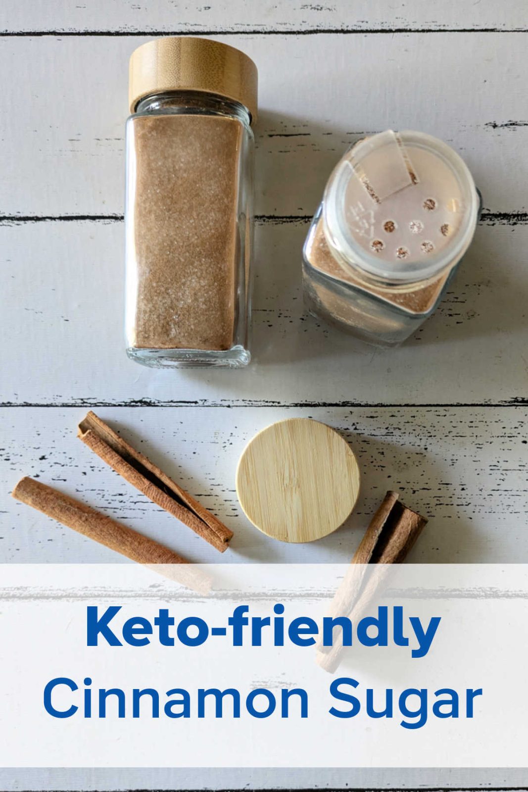 Keto-friendly Cinnamon Sugar Alternative is a quick and easy way to add a sweet, cinnamon-y flavor to your day. This recipe uses zero-calorie monk fruit sweetener, but you can also use allulose or erythritol. It is perfect for sprinkling on toast, coffee, or hot cocoa, or using in your favorite recipes.