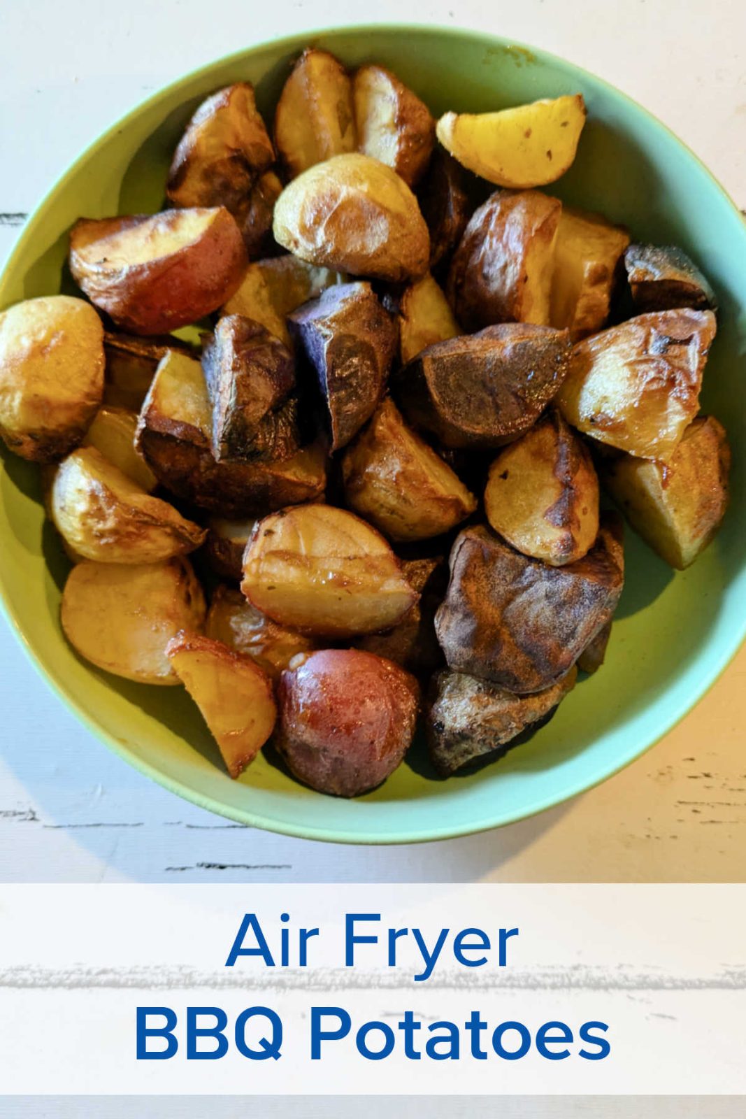 These air fryer BBQ potatoes are ready in just 20 minutes and packed with flavor. They are perfect when you crave a quick and easy side dish.